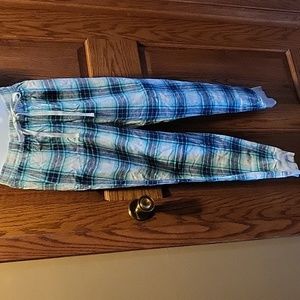 So Intimates Plaid Jogger Lounge Pants
